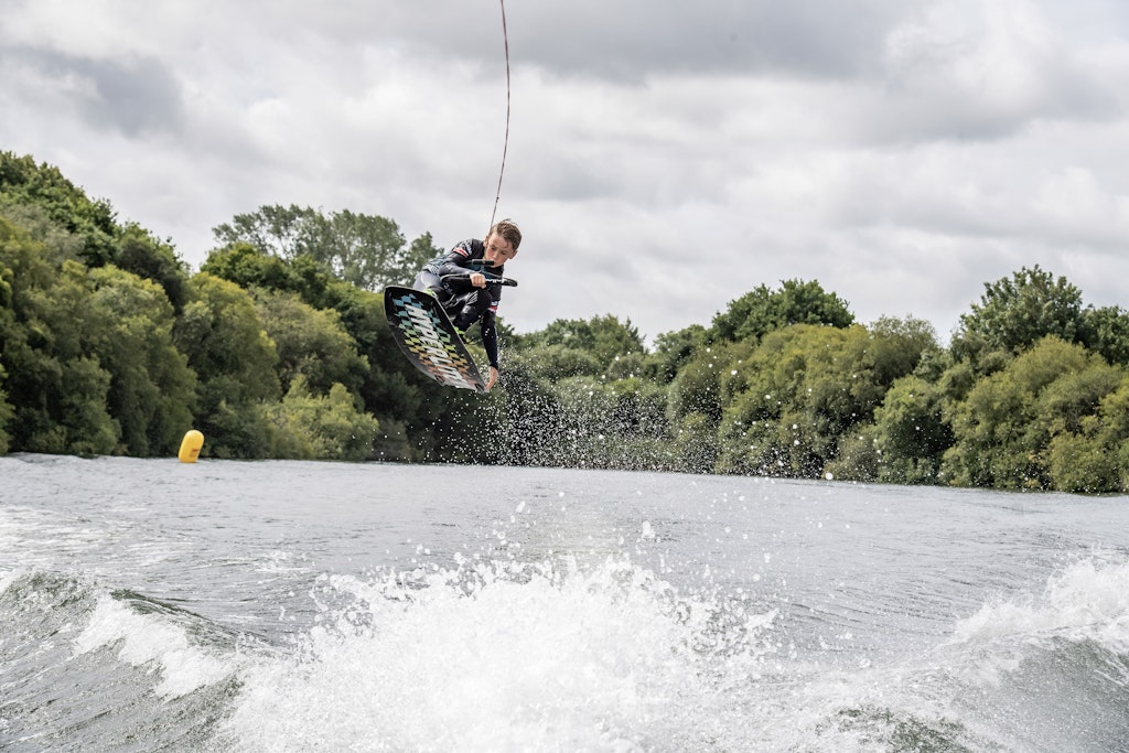 Ollie Phillips at the 2022 Malibu Boats UK Wakeboard And Wakesurf